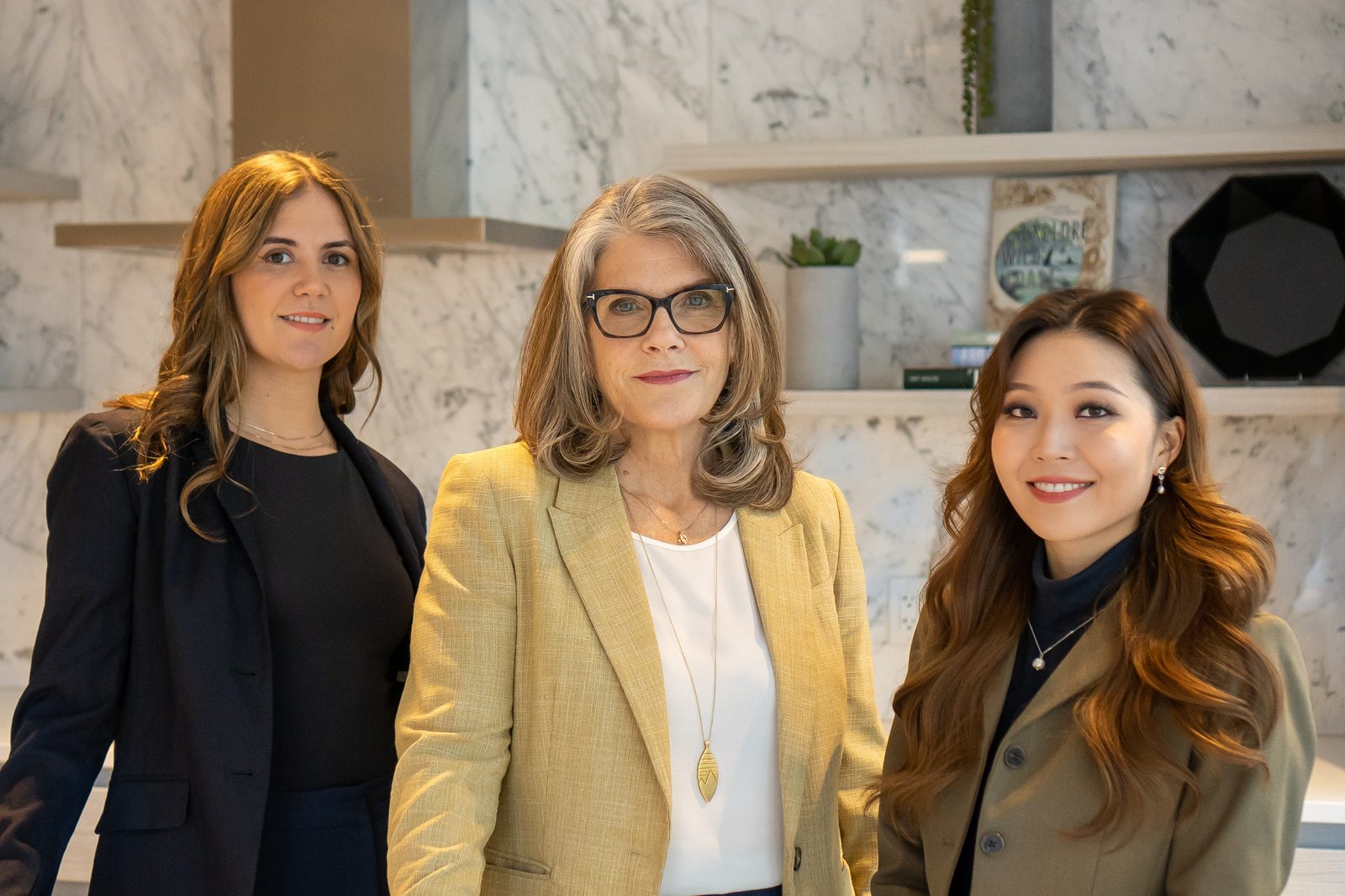 The Wildman Group team — Samantha Chisholm, Robyn Wildman and Grace Shin